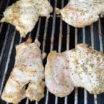 Chicken on the grill