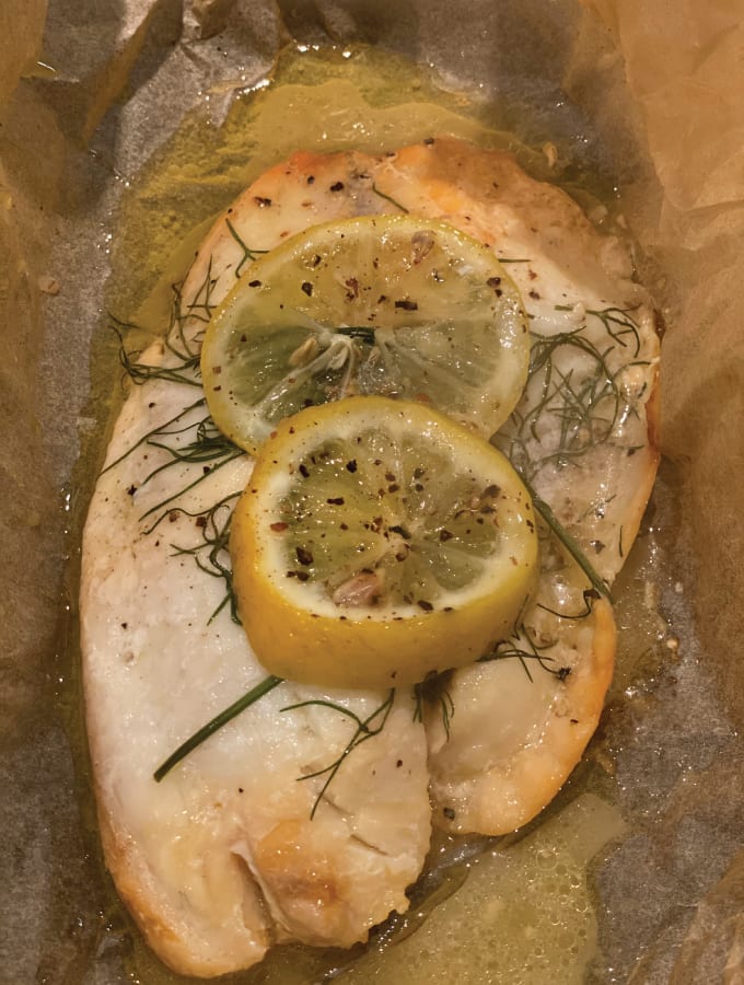 fish en papillote