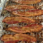 Finished Candied Bacon