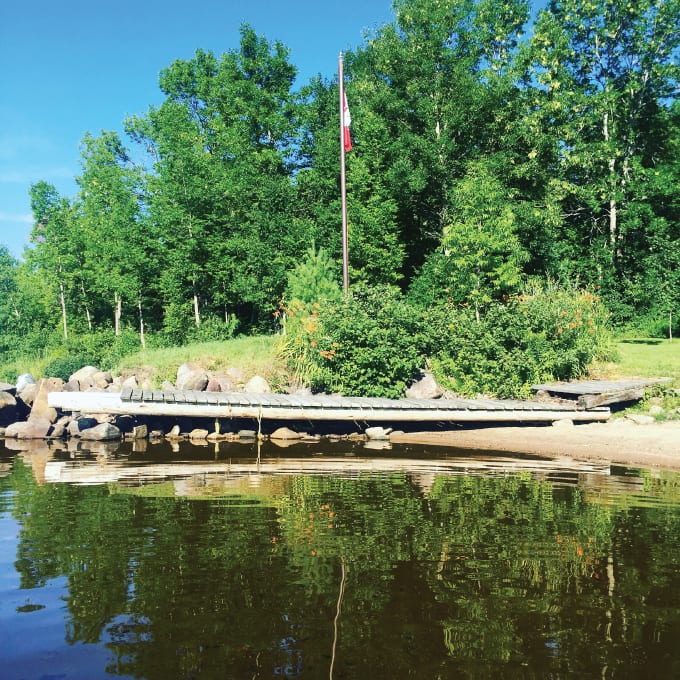 Dock at Brent Algonquin Park